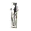 50pcs/lot Metal Crocodile Clips Cable Lead Testing Metal Alligator Clips Clamps Hair Clips Hairpins 35mm-75mm
