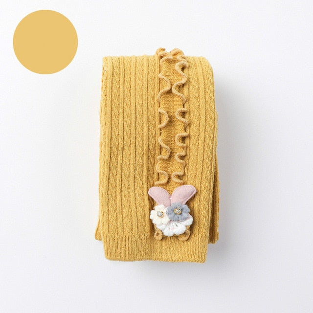 Autumn Winter Baby Tights Hot Baby Toddler Kid Girl Ribbed Stockings Cotton Warm Pantyhose Solid Candy Color Tight 0-5Y