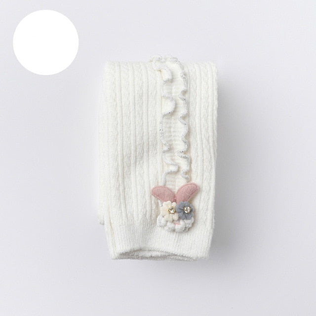 Autumn Winter Baby Tights Hot Baby Toddler Kid Girl Ribbed Stockings Cotton Warm Pantyhose Solid Candy Color Tight 0-5Y