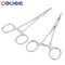 Oauee 12.5 16 18cm Hand Tool Hemostatic Forceps Pet Hair Clamp Fishing Locking Pliers Epilation Tools Curved/Straight Tip