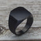 2020 Fashion Simple Style Black Square Ring Classic Ring Wedding Engagement Jewelry