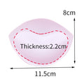 2pcs 1pair Sponge Inserts In Bra Padded for Swimsuit Breast Push Up Fill Brassiere Breast Patch Pads Women Intimates Accessories