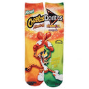 Cotton Socks Art 3D Printing Potato Chips Chocolate Fruit Candy Print Socks Men And Women Harajuku Unisex Funny Socks