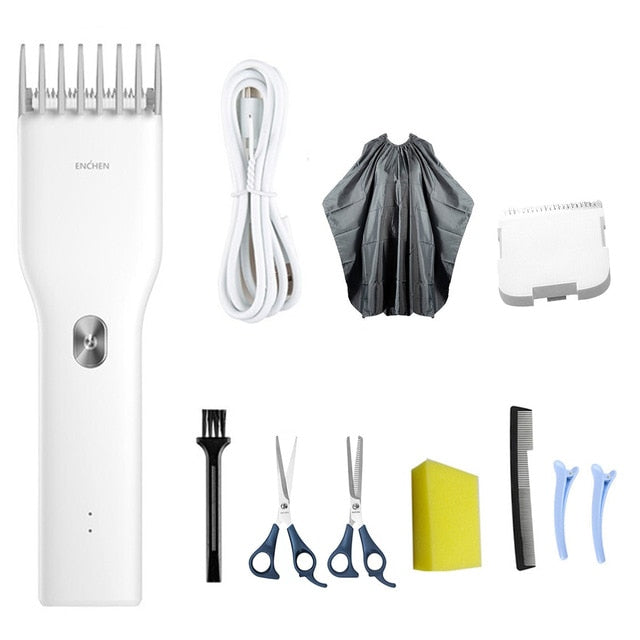 Men's Electric Hair Clippers Clippers Cordless Clippers Adult Razors Professional Trimmers Corner Razor Hairdresse ENCHEN