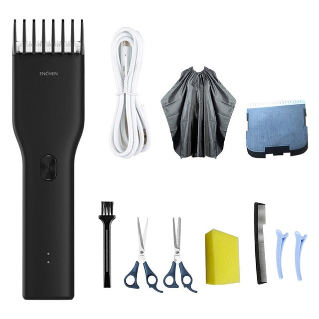 Men's Electric Hair Clippers Clippers Cordless Clippers Adult Razors Professional Trimmers Corner Razor Hairdresse ENCHEN