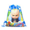 1pcs Disney Non-woven Fabrics Kid Favor Travel Pouch Storage Clothes Shoes Bags Cotton Drawstring Bags School Portable Backpack