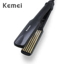 Kemei Professional Hair Curler Electric Curling Iron Adjustable Temperature Wave Roll Deepwave Hair Ceramics Hot Hairstyle Tools