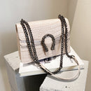 Luxury stone pattern leather Crossbody Bag for women 2020 fashion sac a main female shoulder bag female handbags and purses