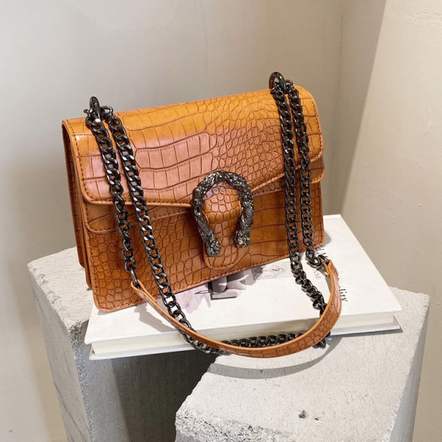 Luxury stone pattern leather Crossbody Bag for women 2020 fashion sac a main female shoulder bag female handbags and purses