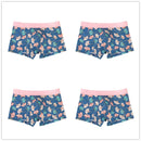 4pcs/lot Mens Underwear Boxers Cotton Fashion Printed Men Underpants Boxer Shorts Male Panties Pouch Vetement Homme
