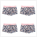 4pcs/lot Mens Underwear Boxers Cotton Fashion Printed Men Underpants Boxer Shorts Male Panties Pouch Vetement Homme