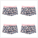 4pcs/lot Mens Underwear Boxers Cotton Fashion Printed Men Underpants Boxer Shorts Male Panties Pouch Vetement Homme