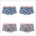 4pcs/lot Mens Underwear Boxers Cotton Fashion Printed Men Underpants Boxer Shorts Male Panties Pouch Vetement Homme