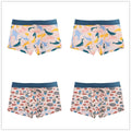 4pcs/lot Mens Underwear Boxers Cotton Fashion Printed Men Underpants Boxer Shorts Male Panties Pouch Vetement Homme