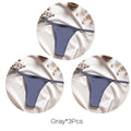 FINETOO M-XL Cotton Bikini Panties T-back Thong Sexy Low Waist Women Underwear Cotton G-String Underpants Femlae Lingerie 3Pcs