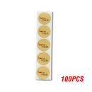 100-500pcs Round Natural Kraft Handmade Stickers Scrapbooking For Package Adhesive Thank You Sticker Seal Labels Stationery