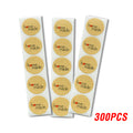 100-500pcs Round Natural Kraft Handmade Stickers Scrapbooking For Package Adhesive Thank You Sticker Seal Labels Stationery