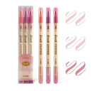 3pcs Retro color Brush Marker Pens Set Dual side Fine Liner Water Based Ink Blendable Watercolor Art Paint Drawing School F133