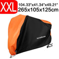 190T Black Blue Design Waterproof Motorcycle Covers Motors Dust Rain Snow UV Protector Cover Indoor Outdoor M L XL XXL XXXL D35