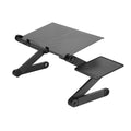 Portable Aluminum Laptop Desk Ergonomic Computer Desk Adjustable TV Bed Lapdesk Tray PC Table Stand Notebook Table Desk Stand