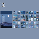 50 Sheets Ins Style Sticker Cute Travel Sticker Decorative Stationery Sticker Diary Scrapbooking Flakes Label Planner Supplies