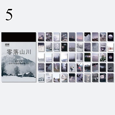 50 Sheets Ins Style Sticker Cute Travel Sticker Decorative Stationery Sticker Diary Scrapbooking Flakes Label Planner Supplies