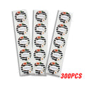 100-500pcs Labels Roll Flower Thank You Stickers Scrapbooking For Gift Decoration Stationery Sticker Seal Label Handmade Sticker