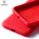 SmartDevil Phone Case For iPhone 12 Pro Max 11 7 8 Plus XR X XS SE2020 Solid Color Silicone Couples Cute Candy Color Soft Simple