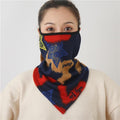 Women Print Face Scarf Winter Spring Mask Female Bandana Designer Warm Foulard Cotton Soft Neck Scarves Ring Wraps Cover 2020