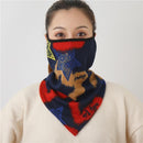 Women Print Face Scarf Winter Spring Mask Female Bandana Designer Warm Foulard Cotton Soft Neck Scarves Ring Wraps Cover 2020