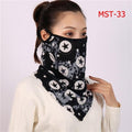 Women Print Face Scarf Winter Spring Mask Female Bandana Designer Warm Foulard Cotton Soft Neck Scarves Ring Wraps Cover 2020