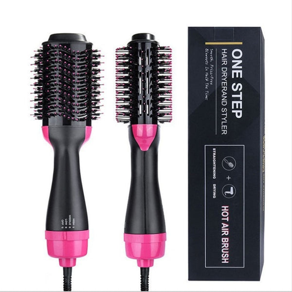 One Step hair dryer brush and Hair curlers 2 In 1 Volumizer Blower hot comb straightener Heating curling iron hair styling tools