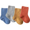 3 Pairs Baby Girl Boy Socks Toddler Cotton Baby Winter Clothes Accessories Pure Color Combed Cotton Baby Socks For Autumn 2020