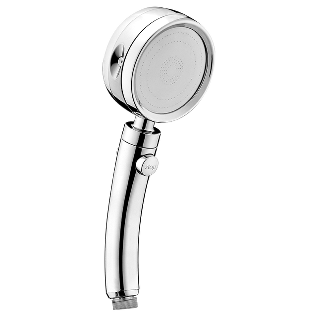 Handheld Shower Head High Pressure 5 Function Adjustable Bath Shower Jets with On/Off Pause Switch Removable Filter with Hose