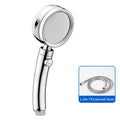 Handheld Shower Head High Pressure 5 Function Adjustable Bath Shower Jets with On/Off Pause Switch Removable Filter with Hose