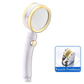 Handheld Shower Head High Pressure 5 Function Adjustable Bath Shower Jets with On/Off Pause Switch Removable Filter with Hose