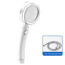 Handheld Shower Head High Pressure 5 Function Adjustable Bath Shower Jets with On/Off Pause Switch Removable Filter with Hose