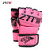 ZTTY Half Finger Boxing Gloves PU Leather MMA Fighting Kick Boxing Gloves Karate Muay Thai Training Workout Gloves Men