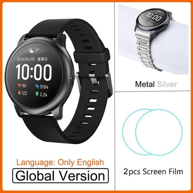 Youpin Haylou Solar Smart Watch Korean Global Version Sport fitness Bracelet band Smartwatch Women Men For Android iOS Xiaomi