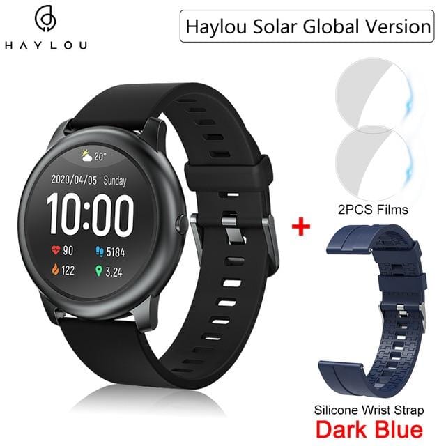 Youpin Haylou Solar Smart Watch Korean Global Version Sport fitness Bracelet band Smartwatch Women Men For Android iOS Xiaomi