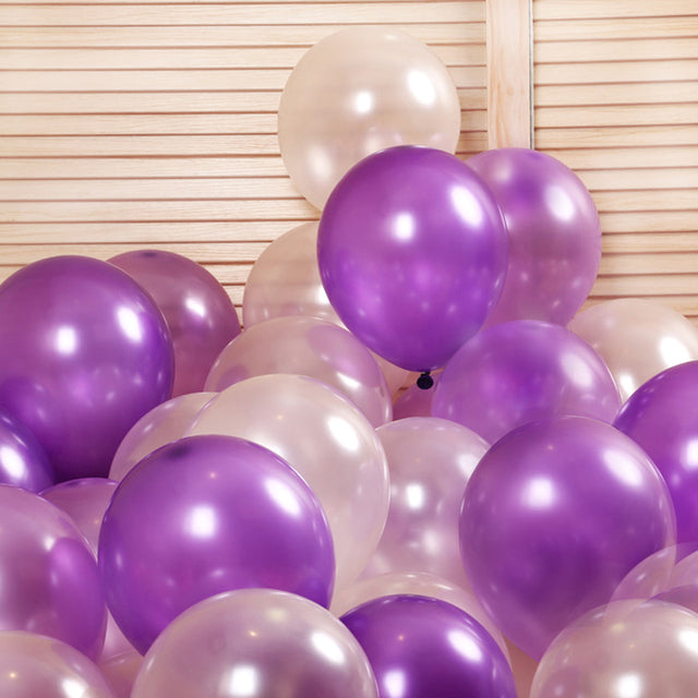10/20/30/50Pcs 10inch 1.5g Pearl Latex Balloons Happy Birthday Party Wedding Christmas Decorations Balloon Kids Air Balls Globos