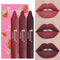 3pcs Matte Velvet Lipstick Set Delicate Smooth Waterproof  Non-stick Cup No Fading Air Lipstick Lasting Lip Makeup TSLM1
