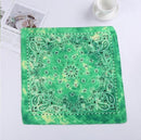 Vintage Bohemia Print Bandana Hair Bands for Girls  Women Headband Scarf  Face Mask Cross Turban Bandanas Headwear 55cmX55cm