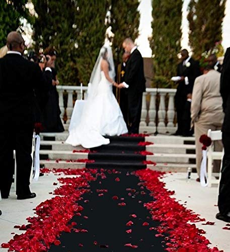 3M 5M 10M White Carpet Wedding Aisle Runner White Red Aisle Runner Rug Runner indoor Outdoor Weddings Party Thickness:0.8 mm