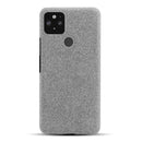 for Goolgle Pixel 4a 4 4XL 3A 3XL XL 2 3 Fabric + PC Febric Antiskid Case Cloth Texture Fit Cover Coque for Pixel 5 5a 5g fundas