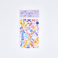 Mohamm 1PC Glossy Ribon Series Stickers Decoration Scrapbooking Paper Creative Stationary School Supplie