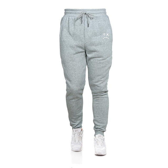 New Running Jogging Pants Men Cotton Soft Bodybuilding Joggers Sweatpants Long Trousers Sport Training Pants