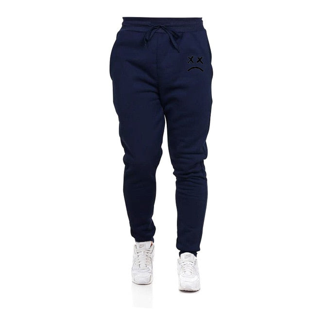 New Running Jogging Pants Men Cotton Soft Bodybuilding Joggers Sweatpants Long Trousers Sport Training Pants