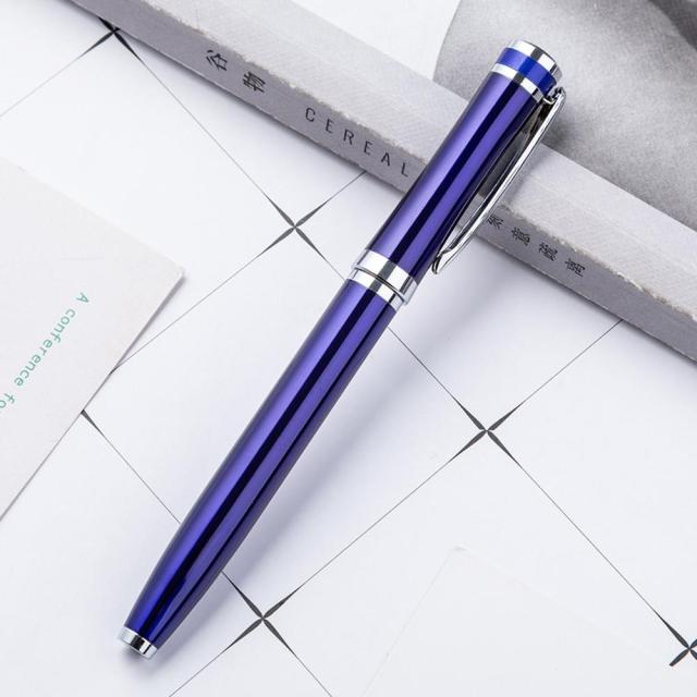 Metal ballpoint pen for men and women signature pen business writing pen Office School Stationery