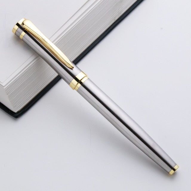 Metal ballpoint pen for men and women signature pen business writing pen Office School Stationery